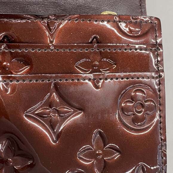Louis Vuitton Vernis Portefeuille Sarah Long Wallet M93524 Alamante Women's - Picture 7 of 12
